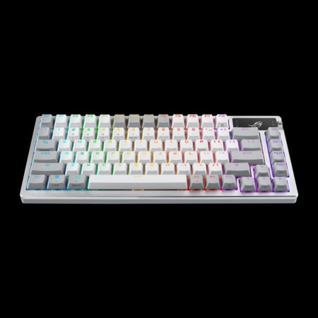 Клавиатура беспроводная + проводная ASUS ROG Azoth (90MP031A-BKRA10) белый