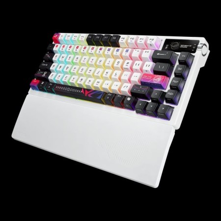 Клавиатура беспроводная + проводная ASUS ROG Azoth X (90MP044F-BKRA30) белый