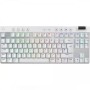 Клавиатура беспроводная + проводная Logitech G PRO X TKL LIGHTSPEED (920-012148) белый