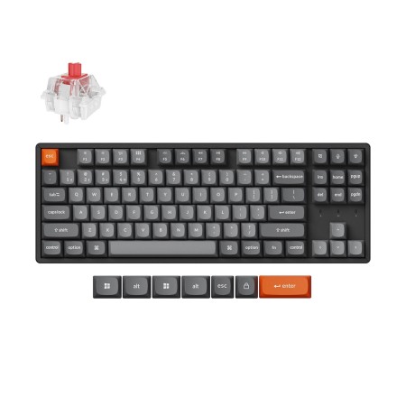 Клавиатура беспроводная + проводная Keychron K8 Max (K8M-J1-RU) черный