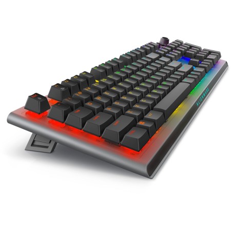 Клавиатура беспроводная + проводная Alienware Tri-Mode AW920K (545-BBFL) серый