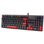 Клавиатура проводная A4Tech Bloody S525N (S525N Fire Black) черный