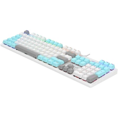 Клавиатура проводная A4Tech Bloody S525N (S525N Icy White) белый