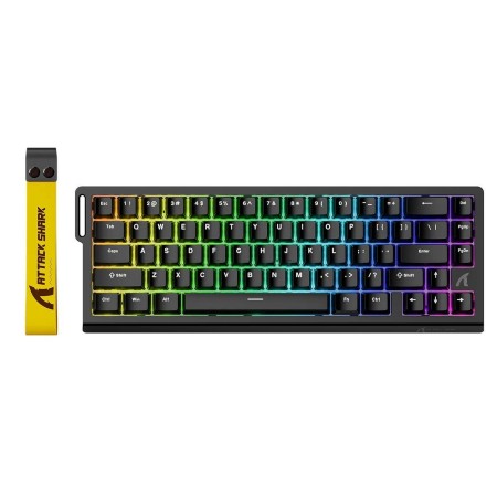 Клавиатура проводная Attack Shark X68 HE (X68 HE Black) черный