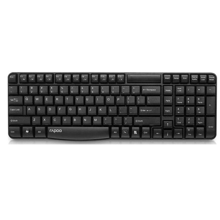 Клавиатура беспроводная Rapoo E1050 черный