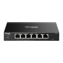 Коммутатор TP-Link Omada ES206GP черный