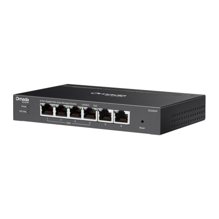 Коммутатор TP-Link Omada ES206GP черный