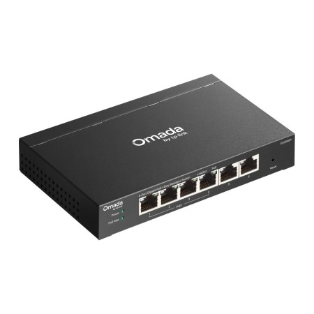 Коммутатор TP-Link Omada ES206GP черный