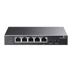 Коммутатор TP-Link TL-SG1005P-PD черный