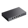 Коммутатор TP-Link TL-SG1005P-PD черный
