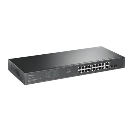 Коммутатор TP-Link Easy Smart TL-SG1218MPE черный