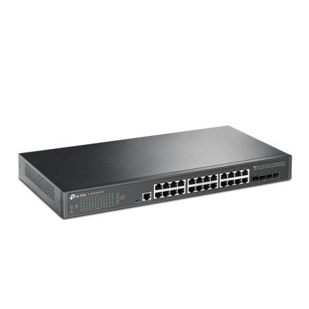 Коммутатор TP-Link Omada TL-SG3428X-UPS черный