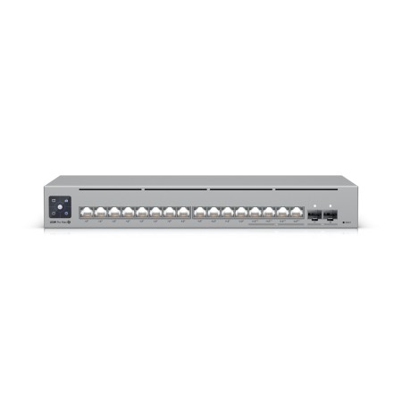 Коммутатор Ubiquiti UniFi Pro Max 16 PoE (USW-Pro-Max-16-PoE-EU) серебристый