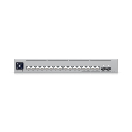 Коммутатор Ubiquiti UniFi Pro Max 16 PoE (USW-Pro-Max-16-PoE-EU) серебристый
