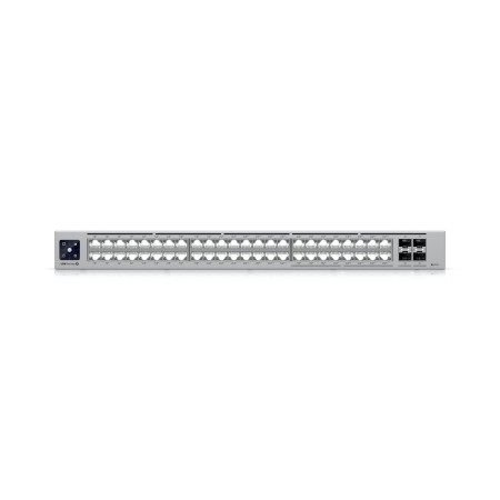 Коммутатор Ubiquiti UniFi Pro Max 48 PoE (USW-Pro-Max-48-PoE-EU) серебристый