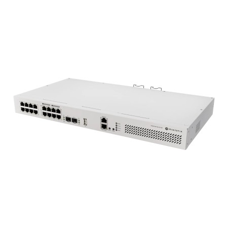 Коммутатор MikroTik Cloud Router Switch CRS418-8P-8G-2S+RM белый