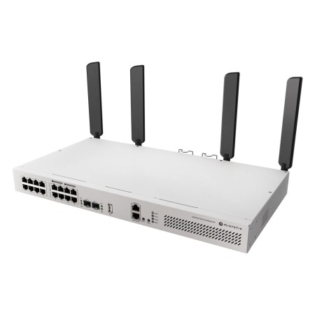 Коммутатор MikroTik Cloud Router Switch CRS418-8P-8G-2S+5axQ2axQ-RM белый