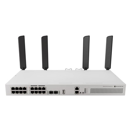 Коммутатор MikroTik Cloud Router Switch CRS418-8P-8G-2S+5axQ2axQ-RM белый