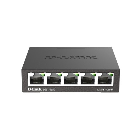 Коммутатор D-Link DGS-1005D (DGS-1005D/R1A) черный