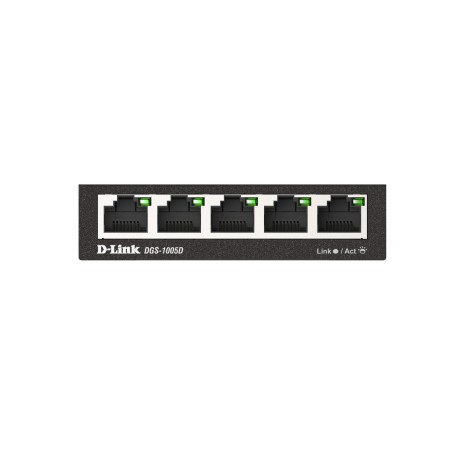 Коммутатор D-Link DGS-1005D (DGS-1005D/R1A) черный
