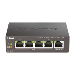 Коммутатор D-Link DGS-1005P (DGS-1005P/B3A) черный