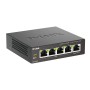 Коммутатор D-Link DGS-1005P (DGS-1005P/B3A) черный