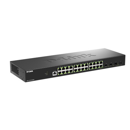 Коммутатор D-Link DGS-1210-28X/ME (DGS-1210-28X/ME/C1A) черный