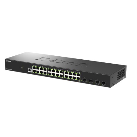 Коммутатор D-Link DGS-1210-28X/ME (DGS-1210-28X/ME/C1A) черный