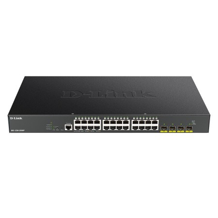 Коммутатор D-Link DGS-1250-28XMP (DGS-1250-28XMP/A1A) черный