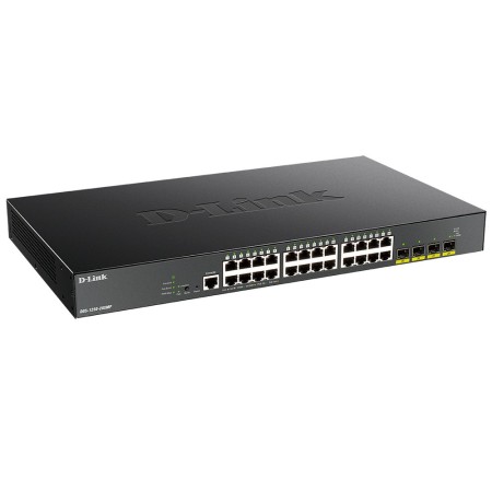Коммутатор D-Link DGS-1250-28XMP (DGS-1250-28XMP/A1A) черный