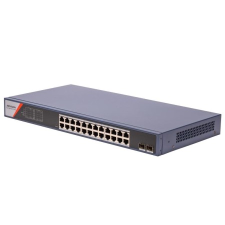 Коммутатор Hikvision DS-3E1526P-SI-24P2F синий