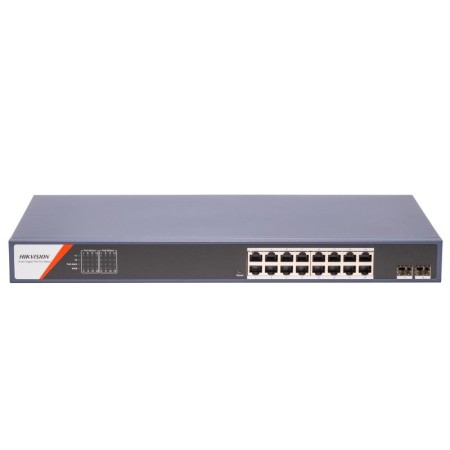 Коммутатор Hikvision DS-3E1518P-SI-16P2F синий