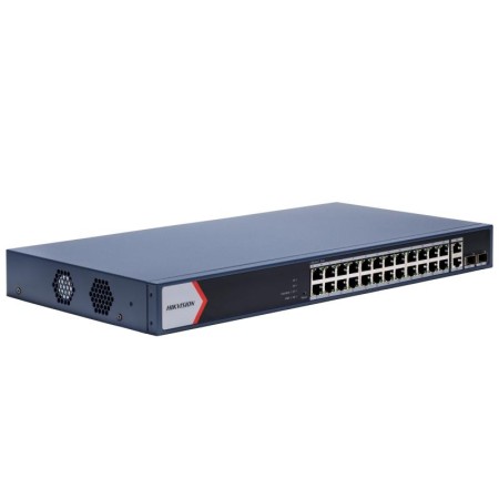 Коммутатор Hikvision DS-3E1528P-EI/M синий