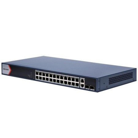 Коммутатор Hikvision DS-3E1528P-EI/M синий
