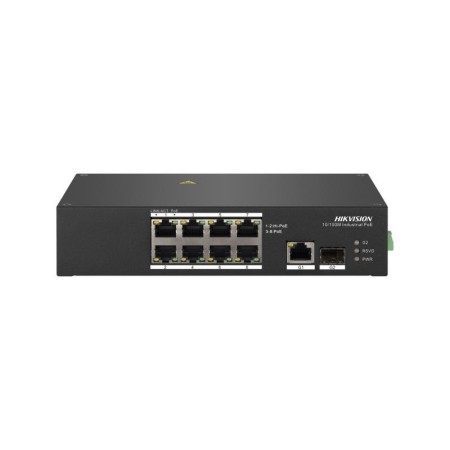 Коммутатор Hikvision DS-3T0310HP (DS-3T0310HP/No Power unit) черный