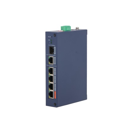 Коммутатор Dahua CHS4106-4ET-60 (DH-CHS4106-4ET-60) синий