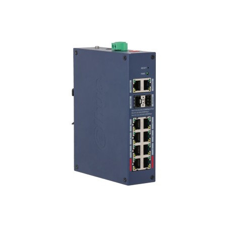 Коммутатор Dahua CHS4212-8GT-110 (DH-CHS4212-8GT-110) синий