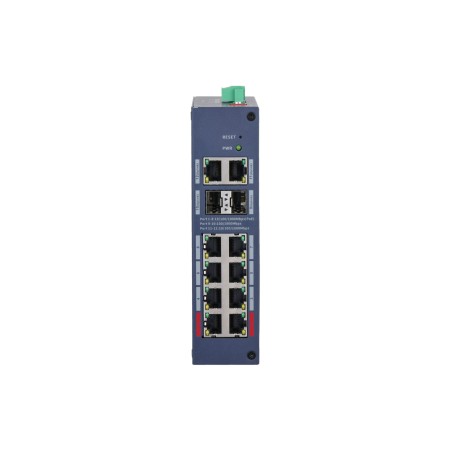 Коммутатор Dahua CHS4212-8GT-110 (DH-CHS4212-8GT-110) синий