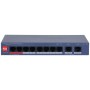 Коммутатор Dahua CS4010-8ET2GT-110 (DH-CS4010-8ET2GT-110) синий