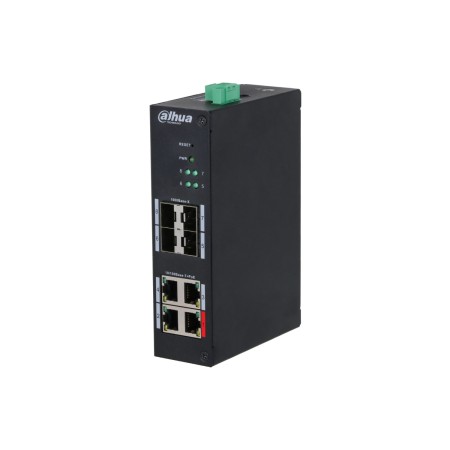 Коммутатор Dahua HS4408-4ET-96 (DH-HS4408-4ET-96) черный