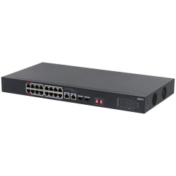 Коммутатор Dahua S3218-16ET-135 (DH-S3218-16ET-135) черный