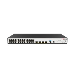 Коммутатор H3C Aolynk US300-24G4F-HP черный