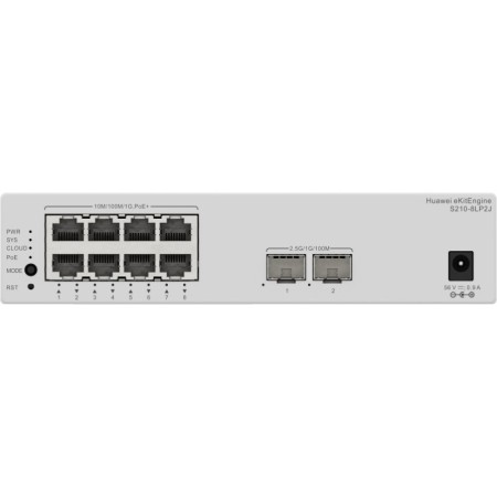 Коммутатор Huawei eKitEngine S210-8LP2J (98012920) белый