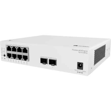 Коммутатор Huawei eKitEngine S210-8P2J (98012922) белый