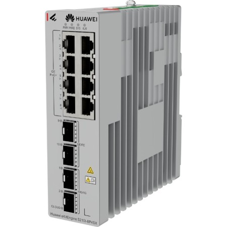 Коммутатор Huawei eKitEngine S210I-8P4SX (98012933) серый