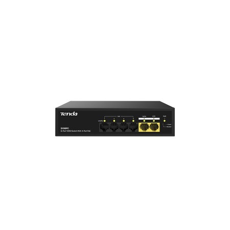 Коммутатор Tenda S106PC черный