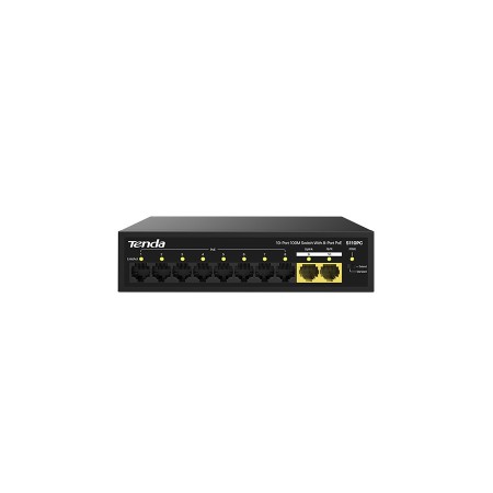 Коммутатор Tenda S110PC черный