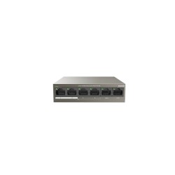 Коммутатор Tenda TEF1106P-4-63W коричневый