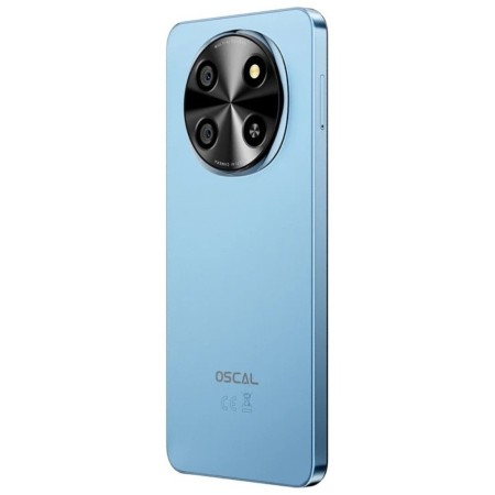 Смартфон OSCAL Tiger 8 (NFC) 4 ГБ/128 ГБ голубой (Glacier Blue)