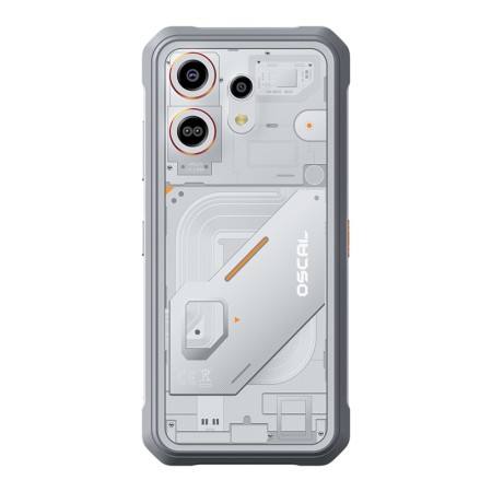 Смартфон OSCAL Marine 3 (NFC) 8 ГБ/256 ГБ белый (Starlight White)
